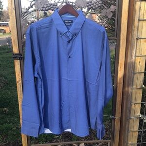 Nautica royal blue long sleeve shirt size XL, 34-35 sleeve